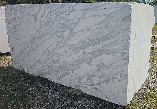 Arabescato Italian marble — White, Carrara, Tuscany, Italy